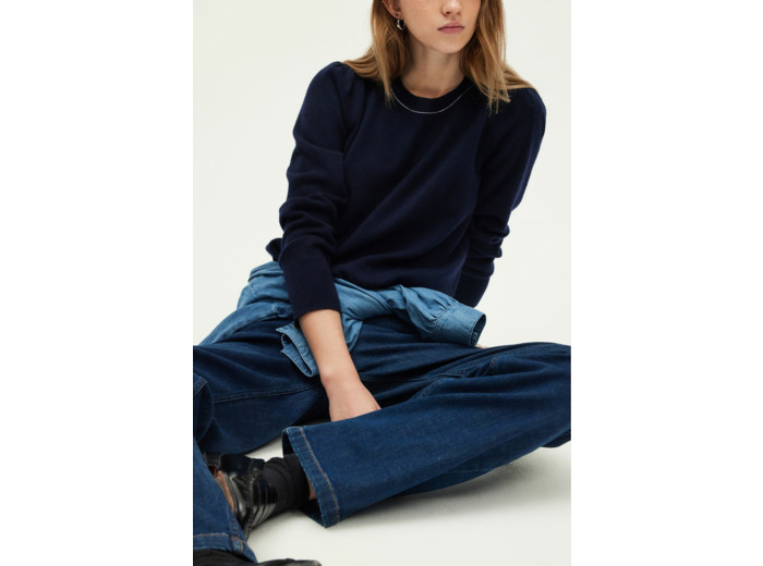 Pull col rond en cachemire - JETTY