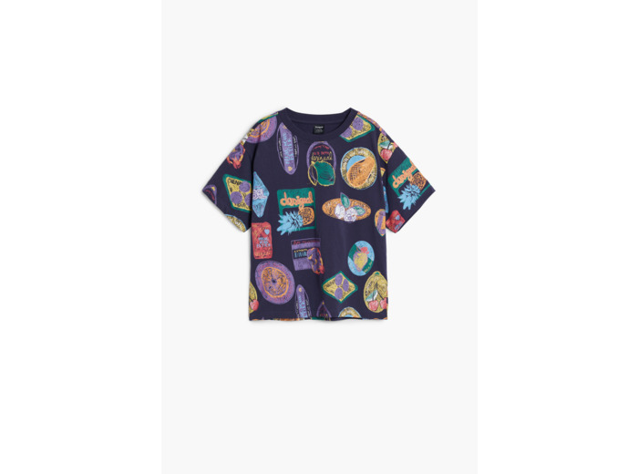 T-Shirt À Manches Courtes En Maille – Garçon