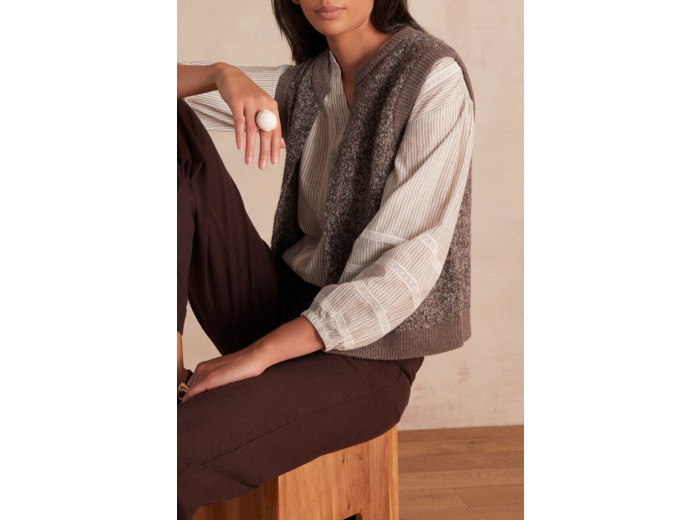 Gilet CLARENCE en laine