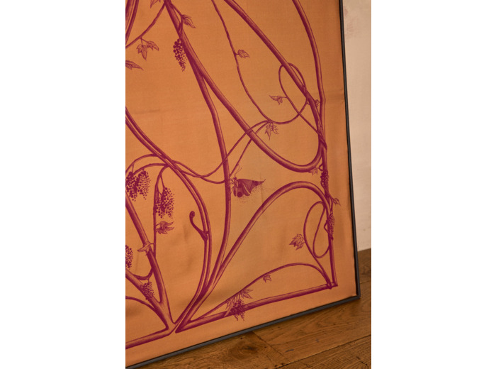 Foulard en soie ARBORESCENCE