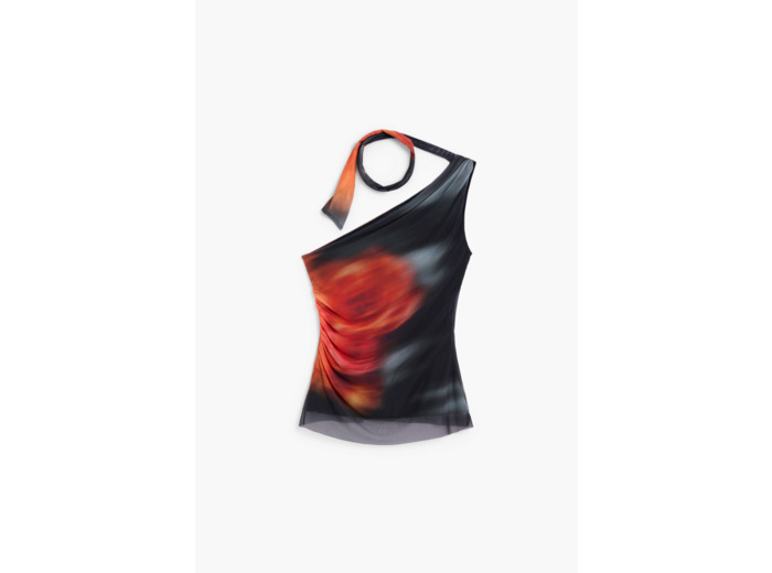 T-Shirt Sans Manches En Maille – Femme