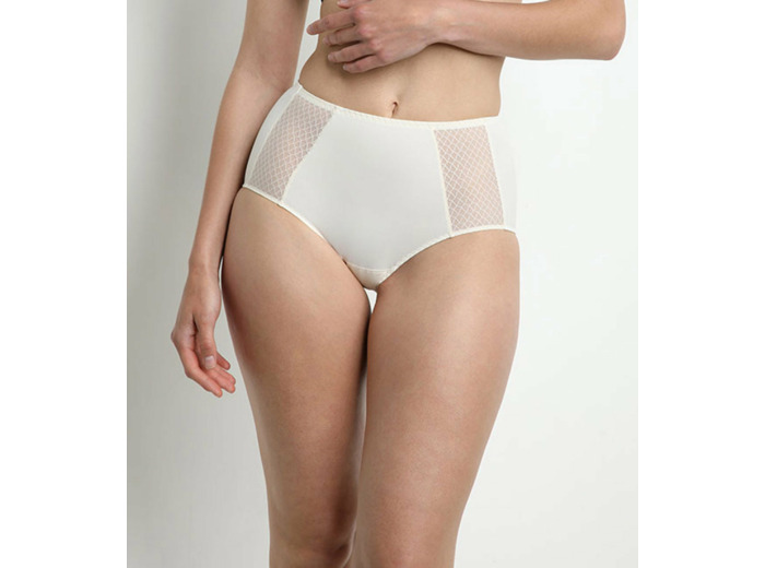 Slip taille haute nacre ventre plat EcoDIM