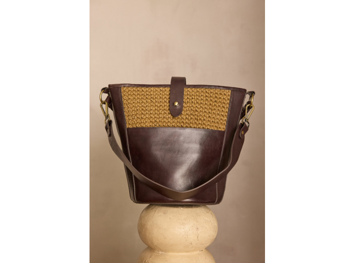 Sac à bandoulière GABRIEL jute