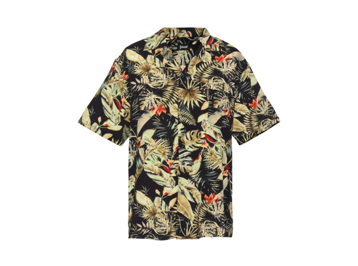 Chemisette imprimé tropical