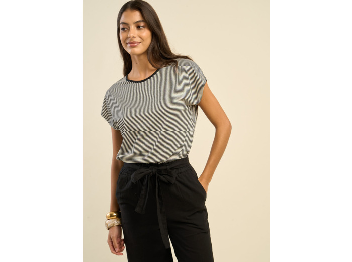 Tee-shirt à motifs rayures