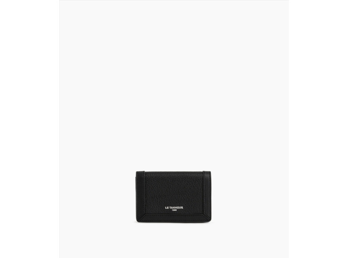Porte monnaie Max en cuir grainé