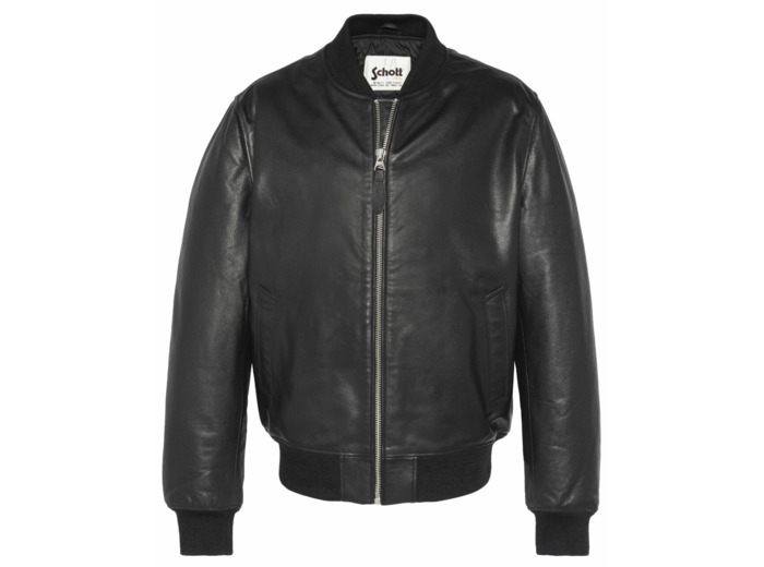 Bomber en cuir de vachette LCCITY SCHOTT