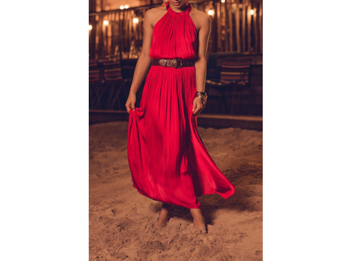 Top PILAR en satin