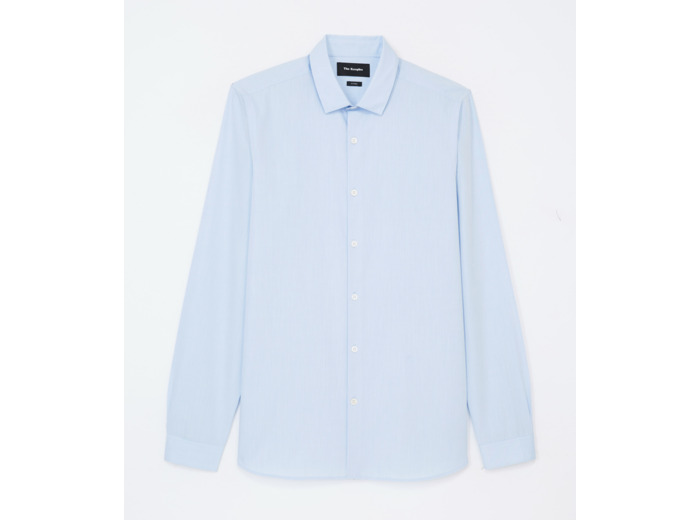 Chemise homme bleu