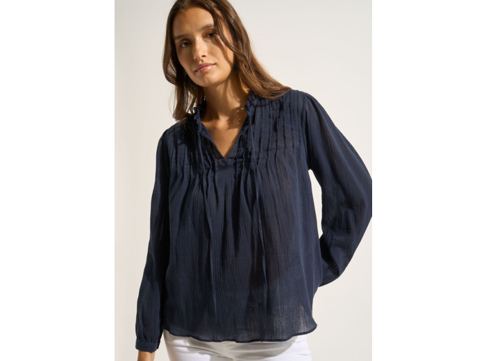Blouse en gaze de coton