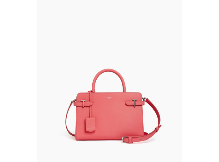 Sac à main moyen modèle Emilie en cuir signature T