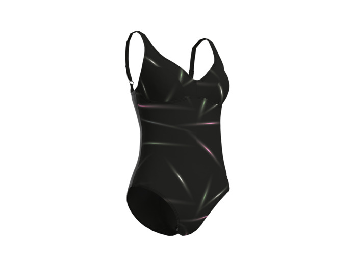 Maillot de bain arena Performance Stars Rain U Back pour femmes