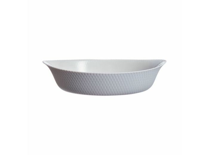 Plat de cuisson ovale 32x20cm granit Smart Cuisine Wavy