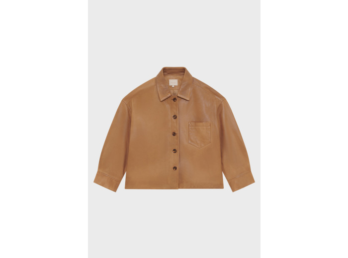 Surchemise en cuir - RAFAELA