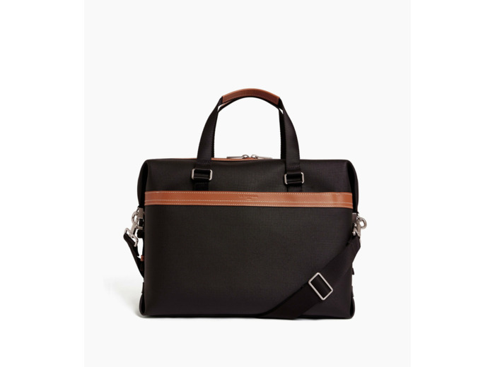 Porte documents 15" Maurice en toile enduite