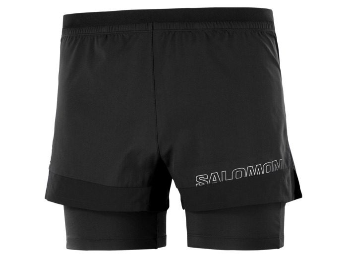 Cross 2In1 Shorts Deep Black