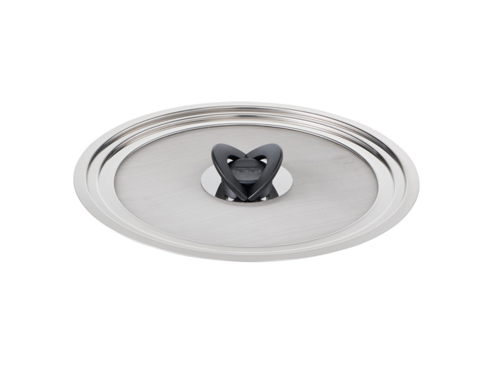 INGENIO couvercle anti-projection inox 24-28cm