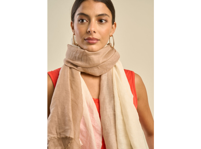 Foulard aux nuances dégradées