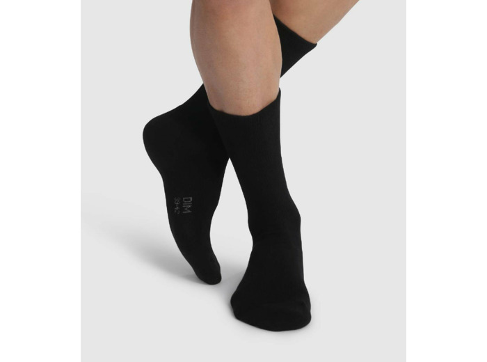 Lot de 2 Paires de chaussettes Noires pour homme spécial Outdoor