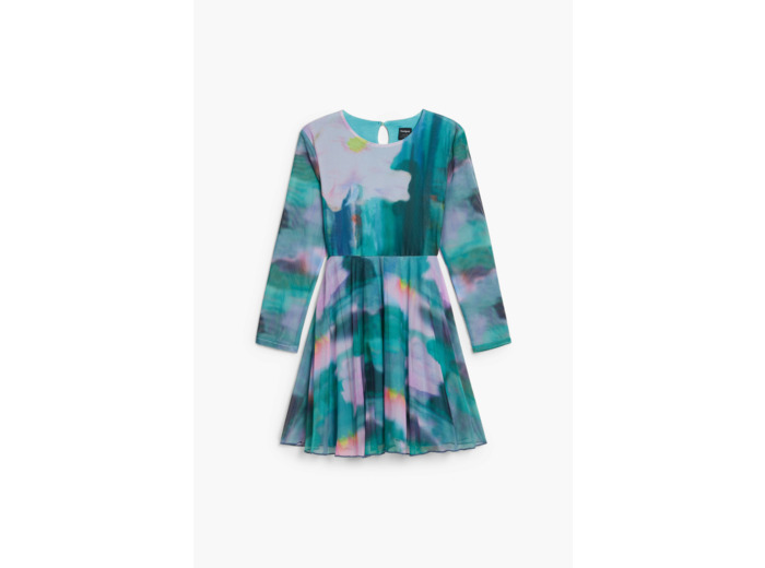 Robe À Manches Longues En Maille – Fille