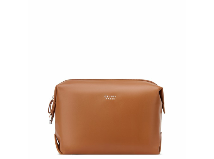 Le cuir lisse trousse toilette