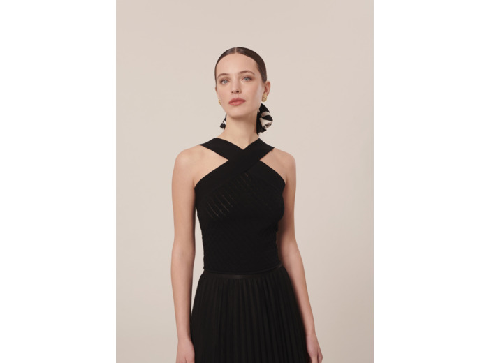 Pull Prana Noir en Viscose