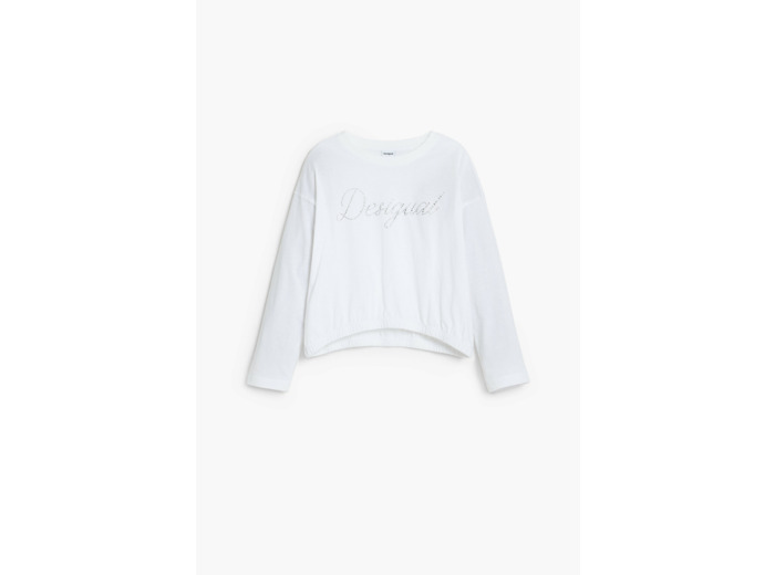 T-Shirt À Manches Longues En Maille – Fille