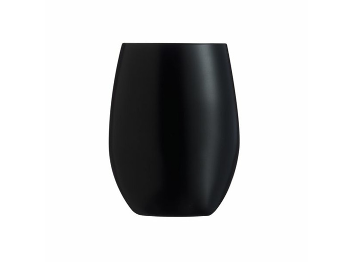 6 gobelets haut 36cl noir mat Primary