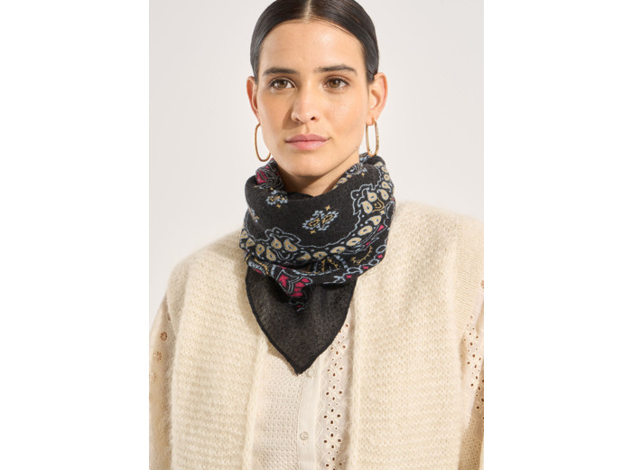 Foulard carré imprimé