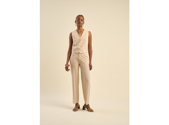 Pantalon jambe large