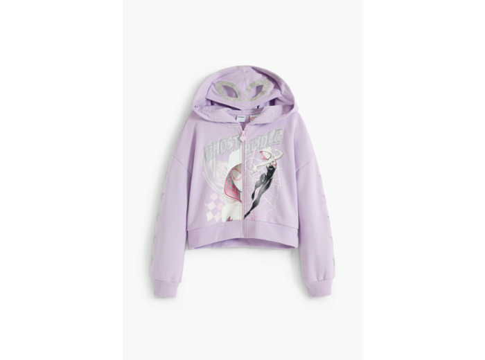 Sweat Zippé En Maille – Fille
