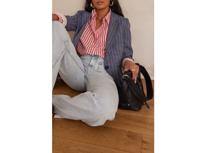 Jean large en coton LUNA