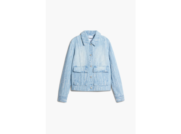 Veste Trucker En Denim – Femme