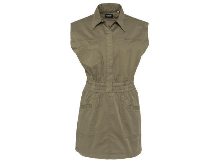 Robe saharienne sans manches