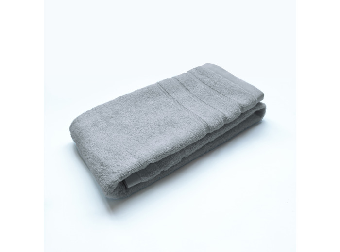Serviette de toilette DODO MINERAL - Coloris GRIS CLAIR