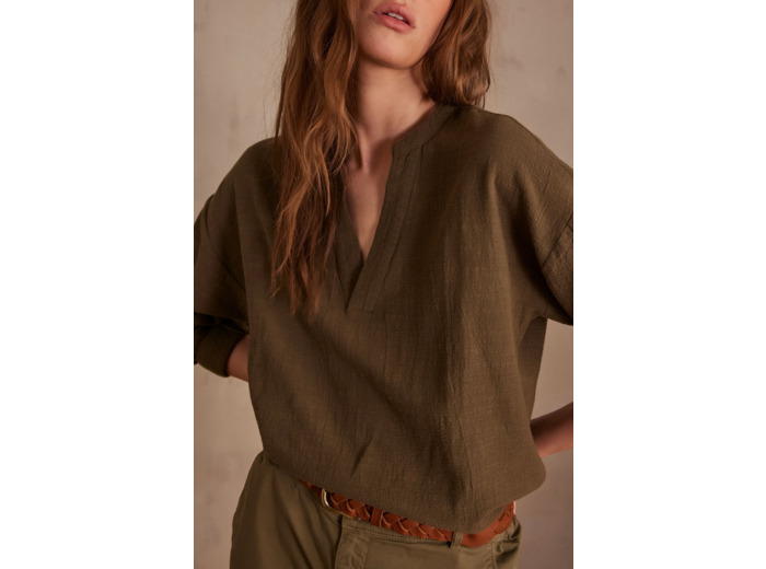Blouse unisexe en coton LOU
