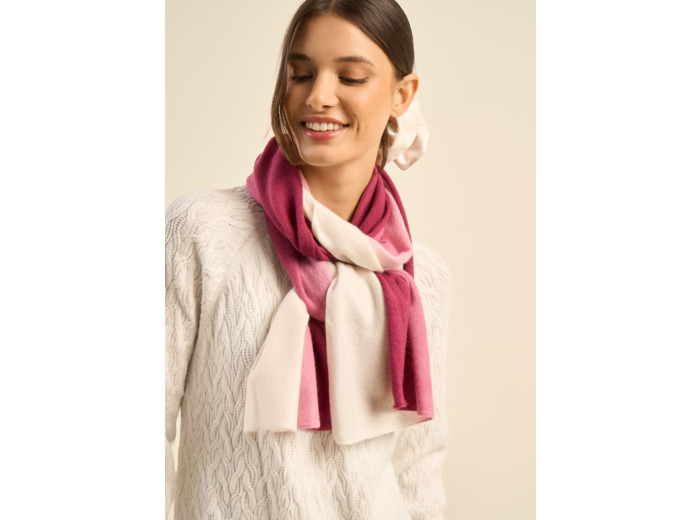 Écharpe en 100% cachemire