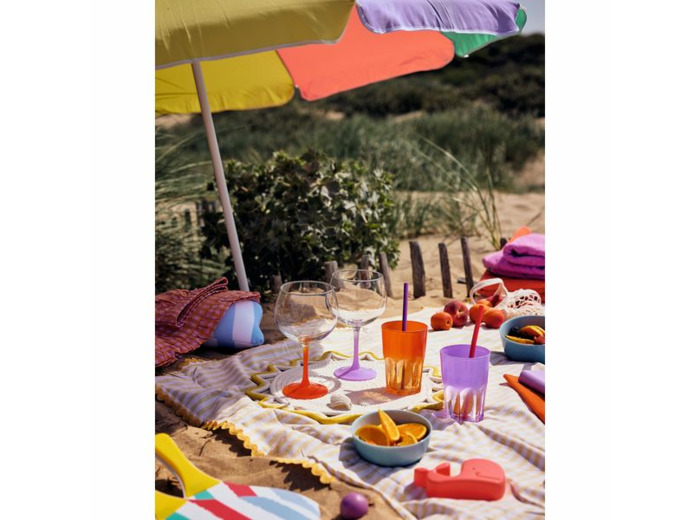 6 gobelets haut 40cl sunset Summer Pop