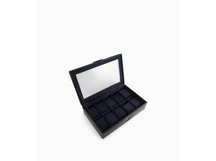 Coffret 10 montres en cuir