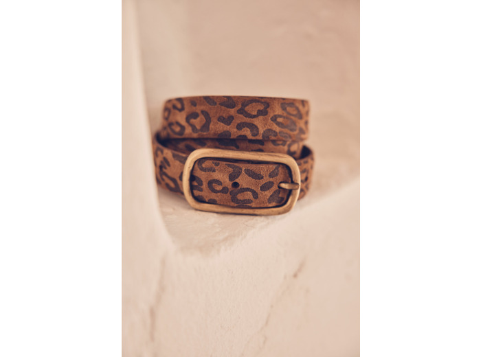 Ceinture léopard VIC