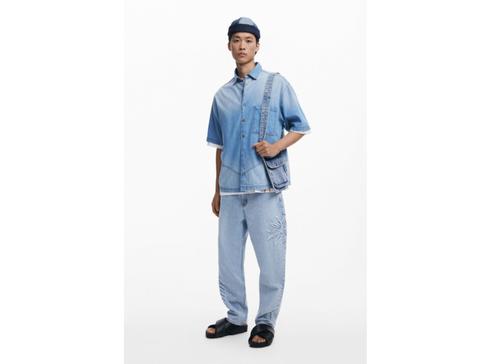Denim Long Trouser