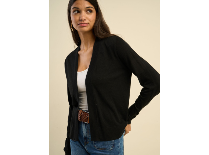 Gilet ample à coupe droite