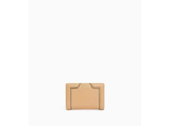 Portefeuille moyen modèle Ella en cuir grainé