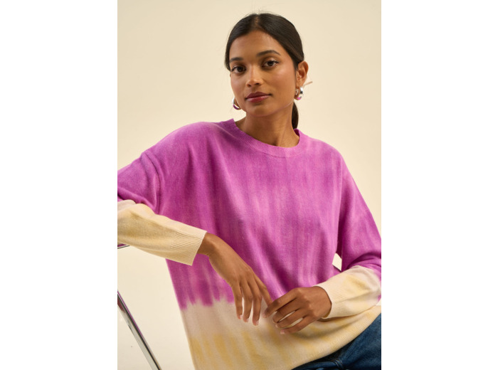 Pull dip dye 100% cachemire