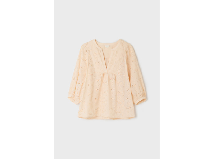 Chemise en coton brodé - CALLIOPEE