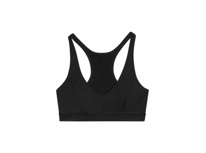 Brassière de sport noire DIM Pocket Micro Girl