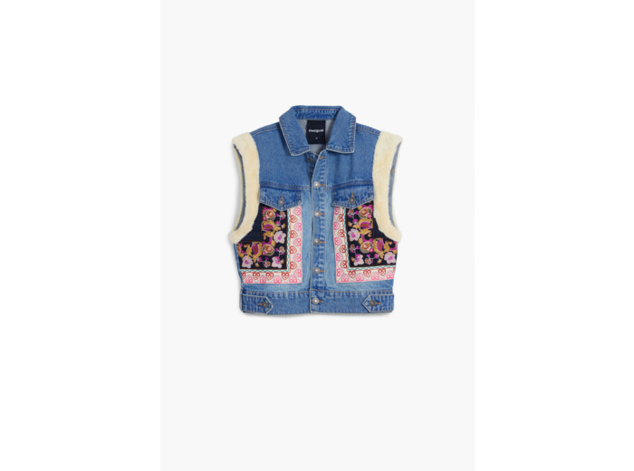 Veste Trucker En Denim – Femme