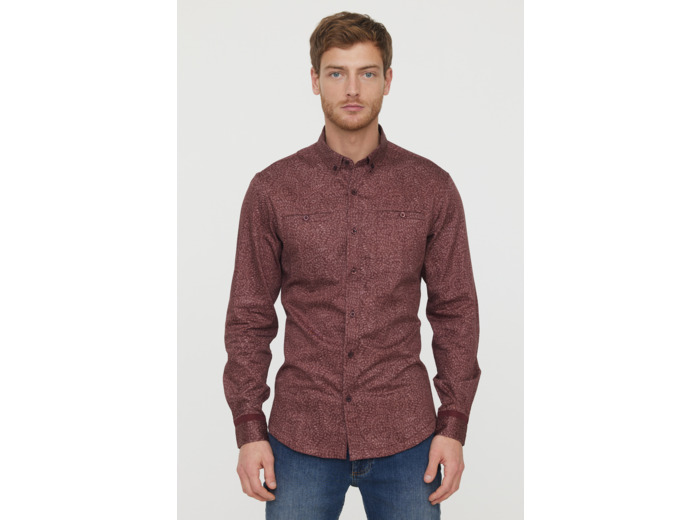 Chemise Dimitri Red Brick