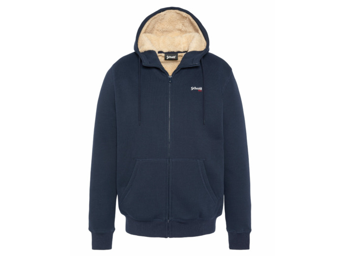 Sweat zippé intérieur sherpa SWHALEN SCHOTT