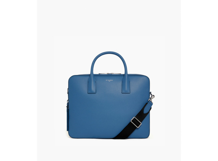Porte documents slim 15" Emile en cuir grainé
